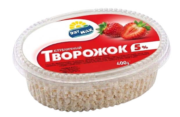 Qulupnayli tvorojok 5%